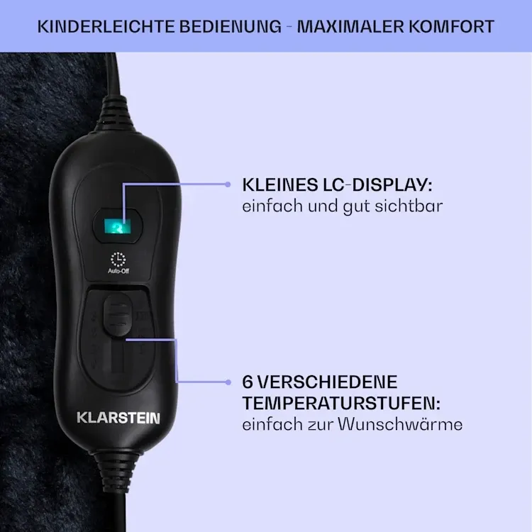 Электрическое одеяло Klarstein Dr. Watson SuperSoft Германия Уценка Днепр - изображение 3