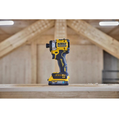 Шуруповерт DeWALT 18 В XR Li-lon PowerStack, безщітковий, 282 Нм, TSTAK, 2x1.7Ah (DCF860E2T) Вінниця - фото 7