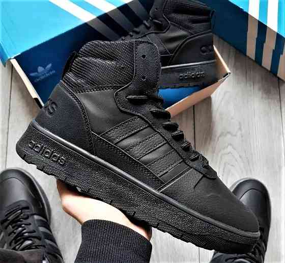 Кросівки Adidas Ultra Boost Чоловічі Чорні Адіас Високі (розміри: 40,41,42,43,44) Дніпро