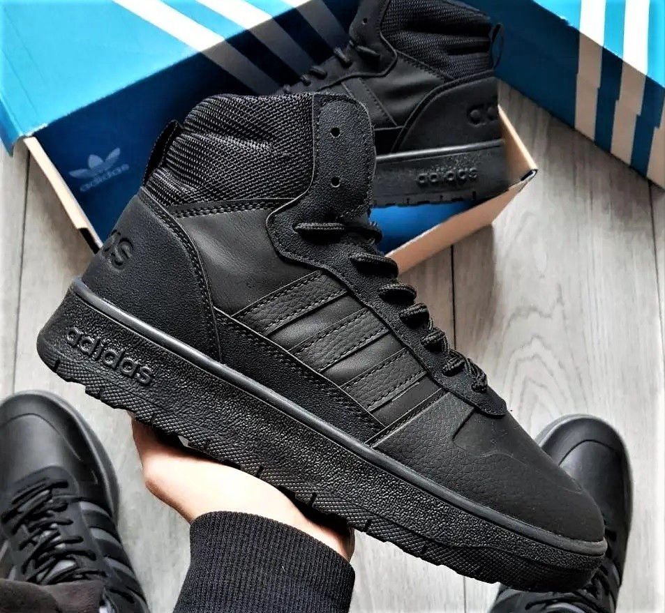 Кросівки Adidas Ultra Boost Чоловічі Чорні Адіас Високі (розміри: 40,41,42,43,44) Дніпро - фото 3