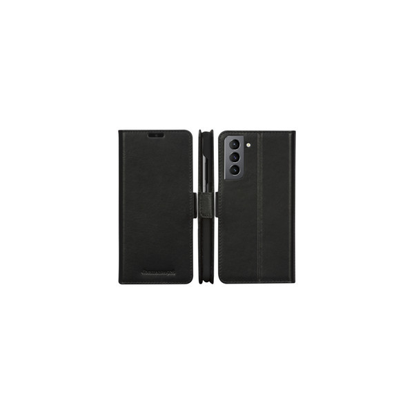 Чохол-гаманець Dbramante1928 Copenhagen Slim для Galaxy S21+/S21 Plus, шкіряний, чорний, з кишенею для карток Київ - фото 8