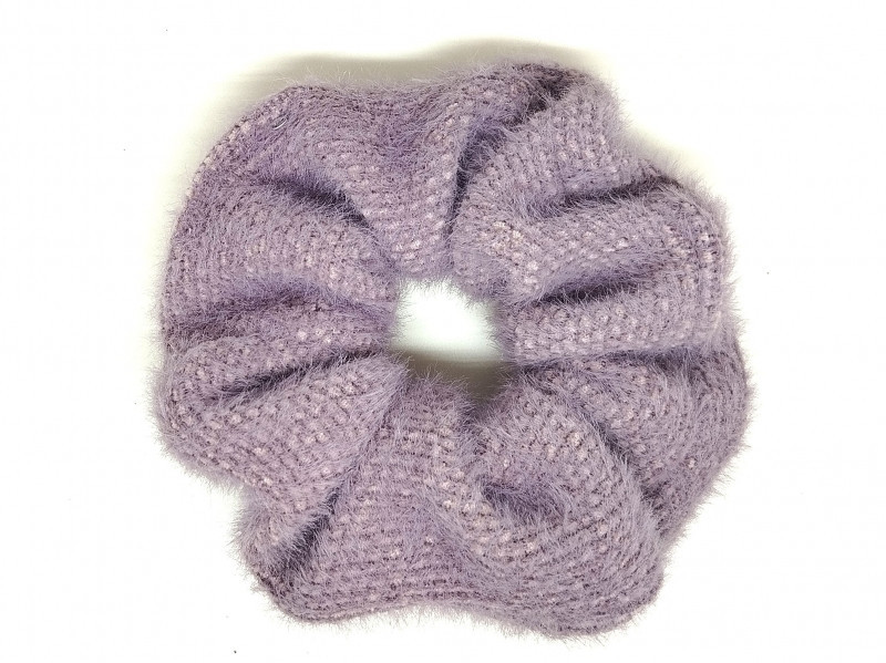 Гумка для волосся ангора бузок Київ - фото 1