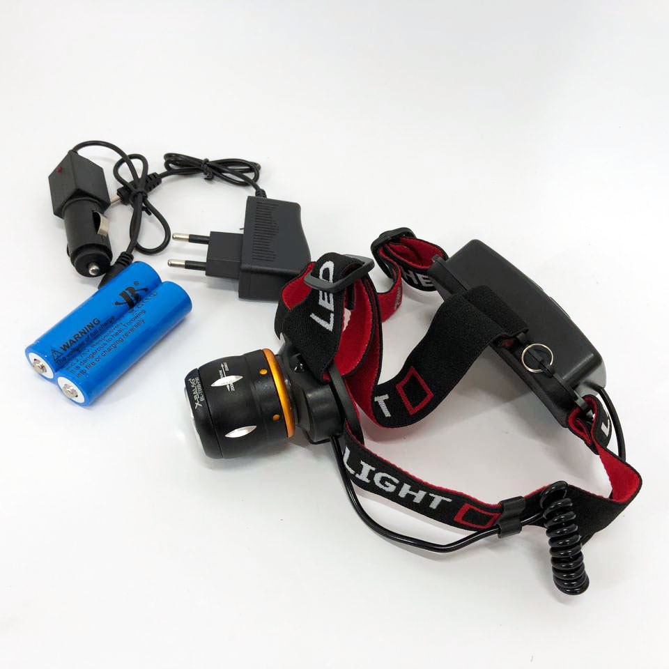Налобный фонарь с линзой, Налобный фонарь с креплением на голову Мощный для ночной рыбалки YA-42 Львов - изображение 6