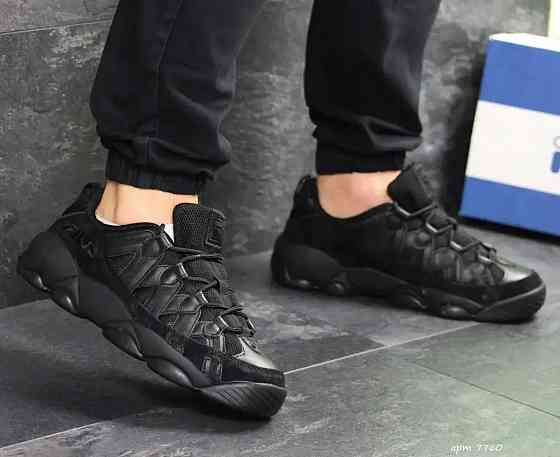 Кросівки FILA Чорні Чоловічі Шкіряні Філа Замшеві (розміри: 41,42,43,44,45) Відео Огляд Дніпро