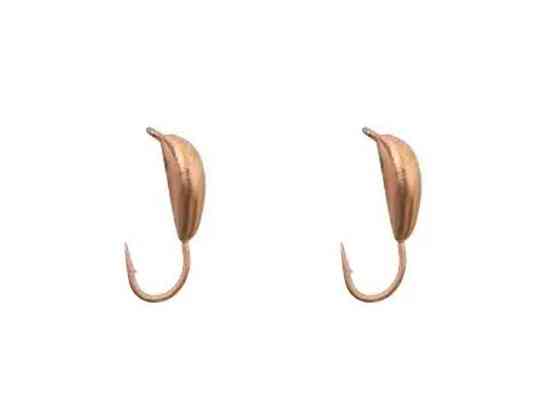 Мормишка вольфрам Банан рыжский с ушком 3мм 0,56г copper (2шт/уп) ТМ FISHING ROI Киев