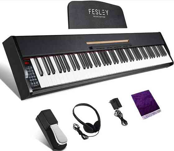 Цифровое пианино Fesley FEP300 (педаль, пюпитр, наушники, адаптер) Харьков