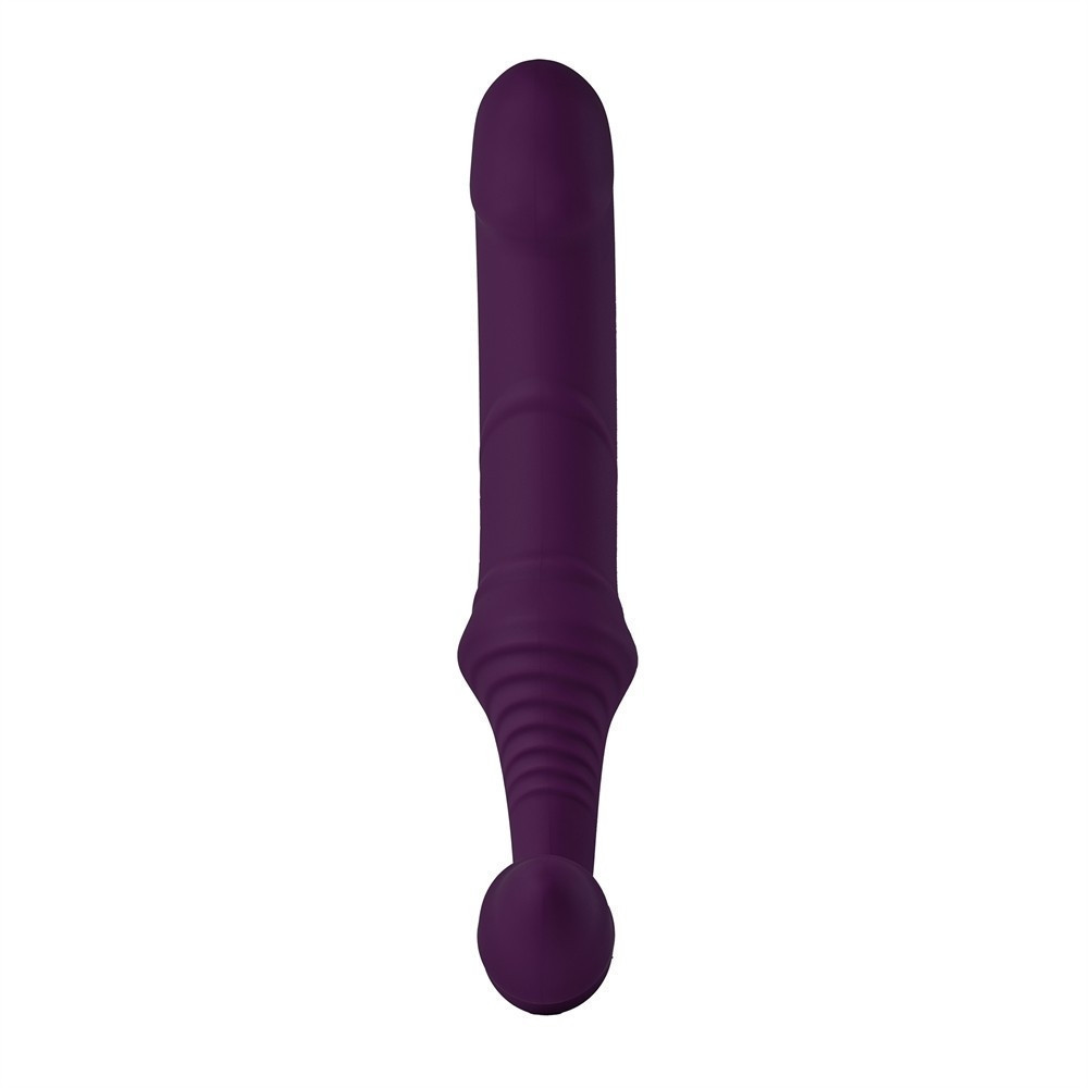Безремневой вибрострапон Dream Toys Storm с дистанционным пультом, фиолетовый Sex Aura Киев - изображение 5