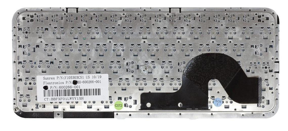 Клавиатура для ноутбука HP Pavilion (DM3-1000) Black, (Silver Frame) RU Винница - изображение 3