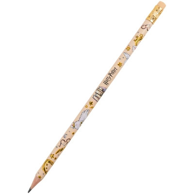 Олівець графітний Kite Harry Potter круглий, з гумкою, НВ (HP25-056) Вінниця - фото 1