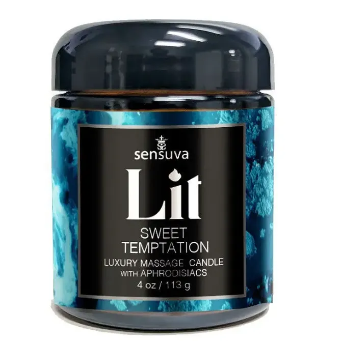Масажна свічка Sensuva Lit Sweet Temptation Massage Candle 113г Львов - изображение 1
