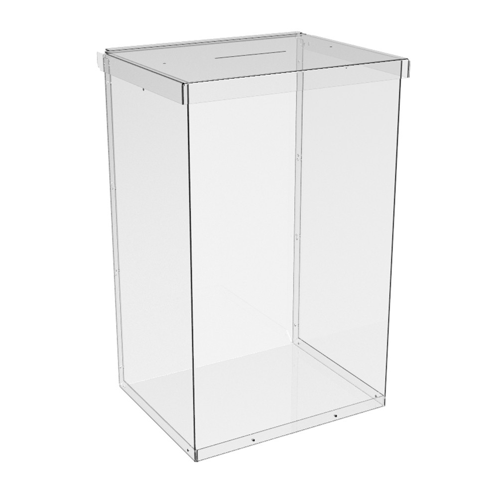 Ящик EKOSTAR без замка для пожертвований и сбора денег 250x200x400. Объем 20 литров Киев - изображение 3