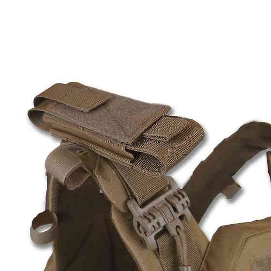 Тактична військова плитоноска з 8 підсумками штурмова плитоноска койот з швидким скидання матеріал кордура   WAR Львів