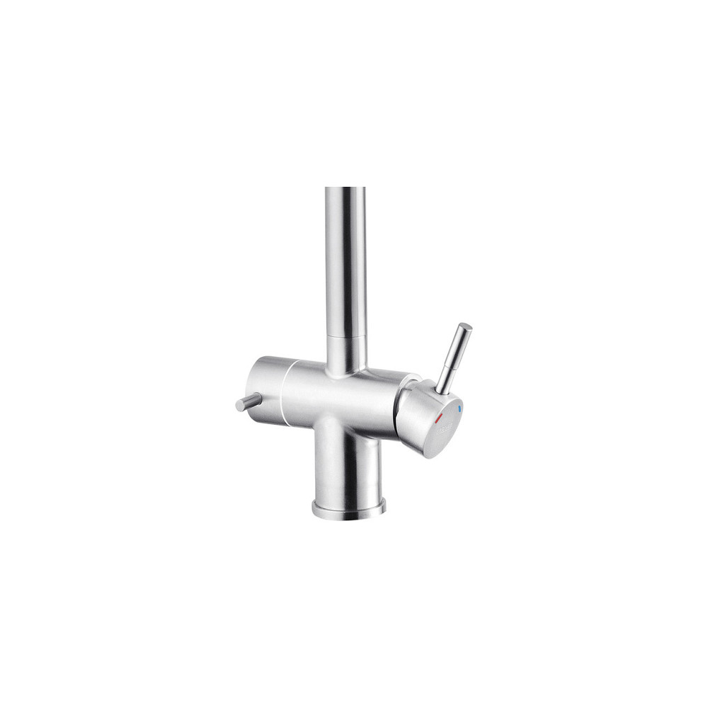 Змішувач для кухні з підключенням до фільтра Kroner KRP Edelstahl Klassisch - ESG03815GRA сатин Київ - фото 6