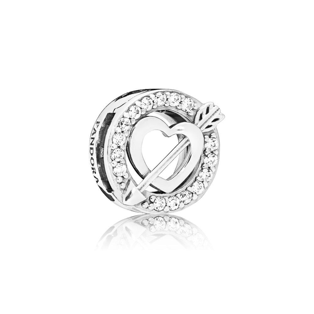 Серебряный шарм Пандора    