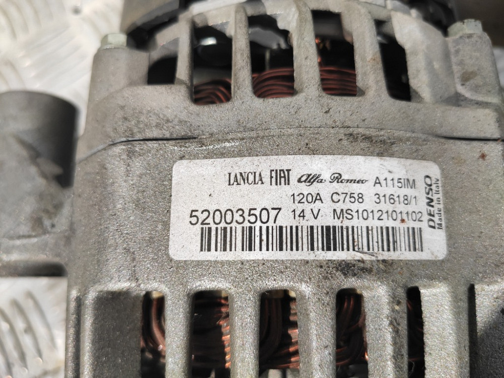 Генератор Fiat Doblo 1.6 Multijet 2016-2021 (52003507) Euro 6 Ковель - изображение 3