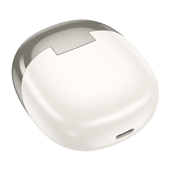 Беспроводные наушники HOCO EQ11 Pacifico true wireless BT headset Milky white Одеса