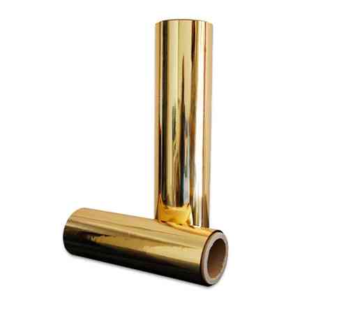 Плівка рулонна PET металізована 500мм, 2000м, 22 мік, золото Киев
