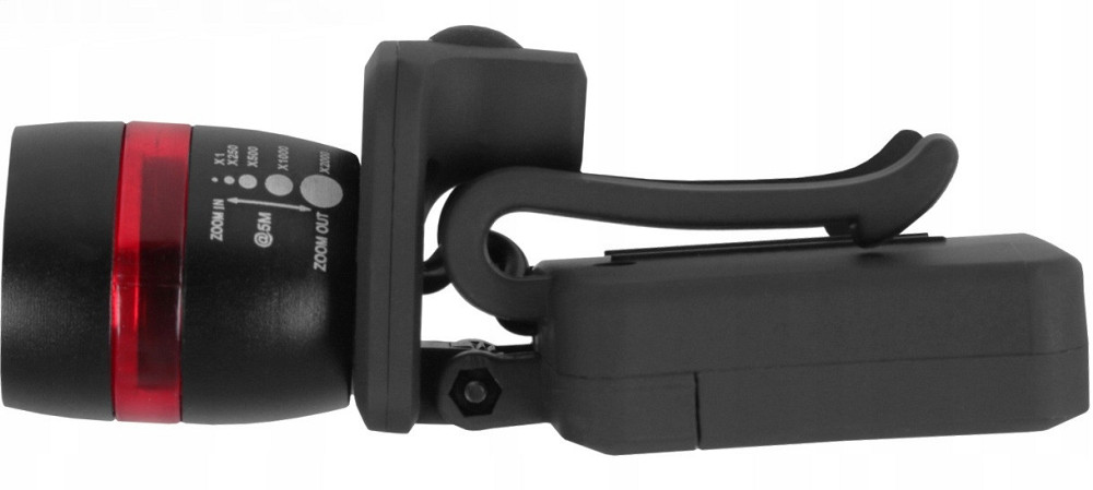 Універсальний Ліхтар 150 люмен із зумом та кліпсою ,3 режими роботи Mil-Tec від Sturm (15183500) Black Нововолинськ - фото 6