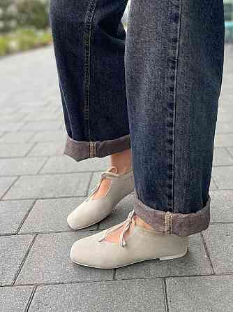 SEE SEVEN Балетки жіночі SEE SEVEN 1770 св.бежевий (весна-осінь, замша натуральна) (5929) 39 Коломия