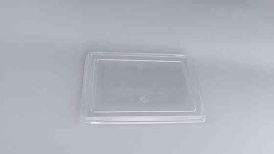 Прямокутна кришка PET для контейнера "KRAFT" 700 мл 150*100*45 (50 шт) Харків