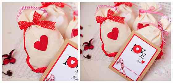 Подарунковий набір Мішечки з коханням Вінниця