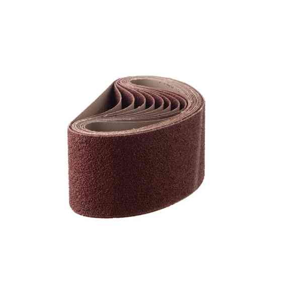 Стрічка шліфувальна, 75×533 мм, зерно K40, 10 шт. INTERTOOL BT-0404 Київ