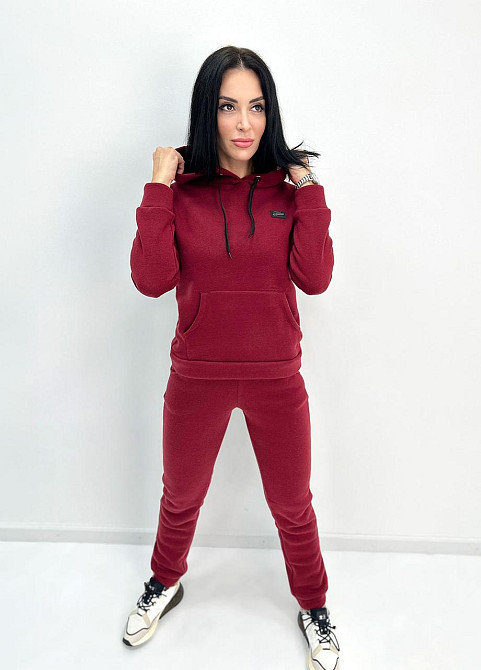 Теплий спортивний костюм "Whisper" оптом  Норма 46-48, Марсала Київ - фото 2