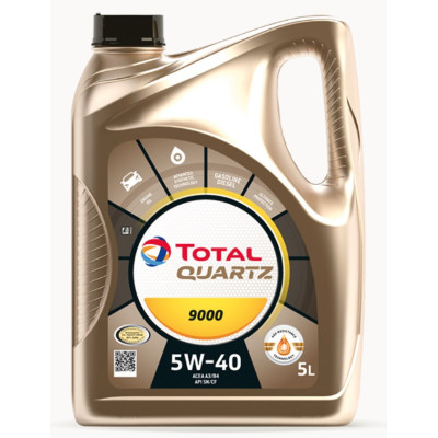 Моторное масло Total QUARTZ 9000 5W-40 5л (TL 216605) Винница - изображение 1