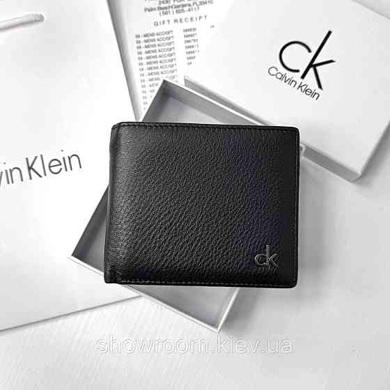 Чоловічий шкіряний гаманець на магніті Ск (6607) Київ