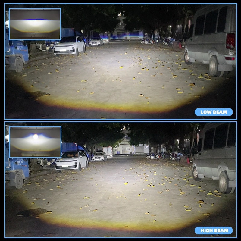 Комплект светодиодных линз Sanvi G3 h4 mini BI-led lens 12V 48/65W LASER Харьков - изображение 6