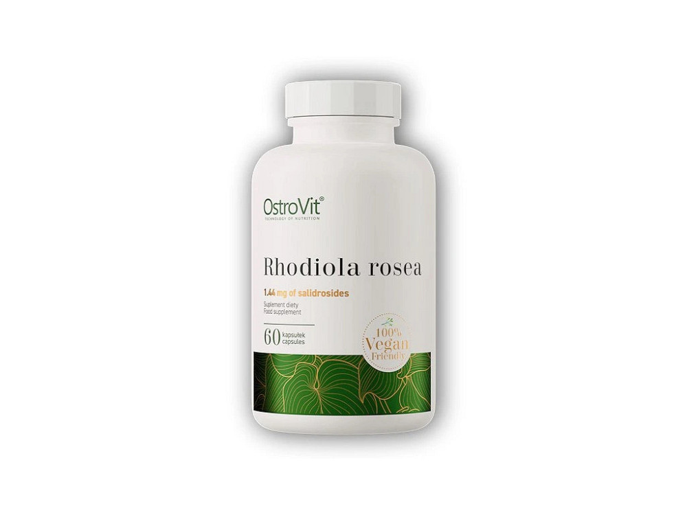 Экстракт корня родиолы розовой OstroVit Rhodiola Rosea VEGE 60 caps Луцк - изображение 1