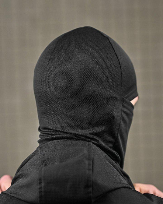 Літня балаклава CoollMax чорна ВТ7481 Одеса - фото 4