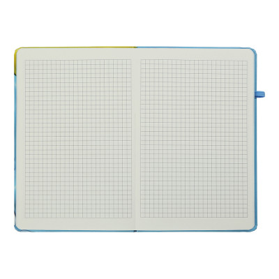 Книга записная ZiBi Cosmo A5 в клеточку твердая обложка на резинке 80 листов (ZB.115105) Винница - изображение 4