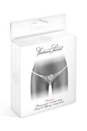 Трусики-стрінги з доступом Fashion Secret DANUTA White Sex Aura Київ