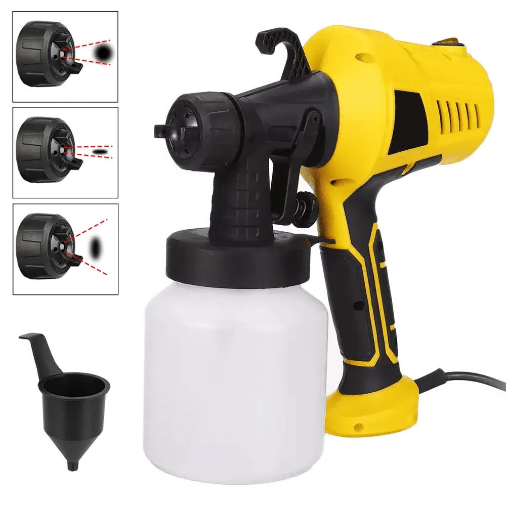Краскопульт электрический 800мл, 500Вт, 3 режима распыления, Electric Paint Sprayer / Краскораспылитель ручной Киев - изображение 1