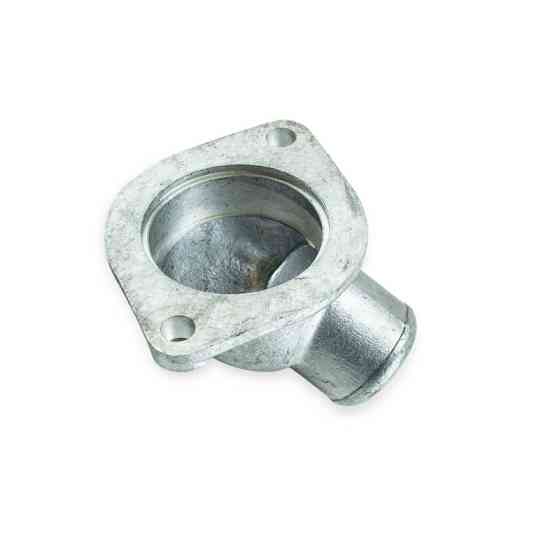 Патрубок термостата ЗИЛ верхний алюминий (завод) крышки Мукачево