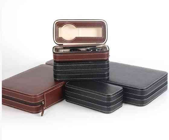 Скринька шкатулка для зберігання наручних годинників (8 годинників) Коричневий Київ