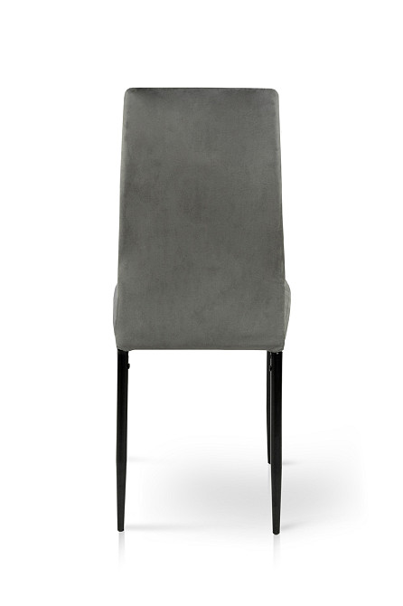 Стілець Айс, чорний/велюр графіт Київ - фото 4