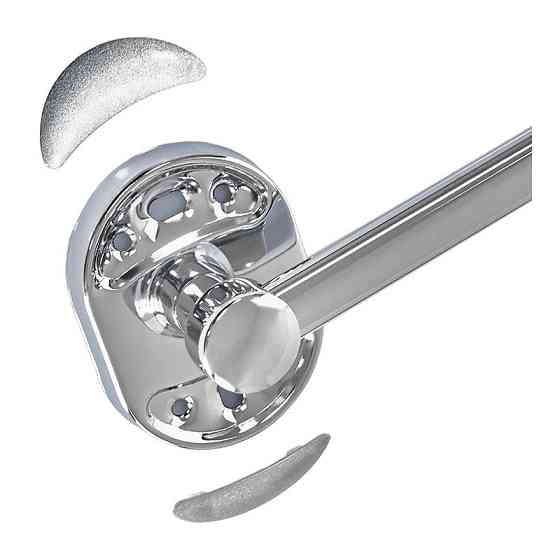 Планка з трьома рухомими гачками Zerix AFB-0115-3 (ZX5051) ( 37519 ) Харьков