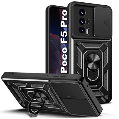 Чохол до мобільного телефона BeCover Military Poco F5 Pro Black (709997) Вінниця - фото 1