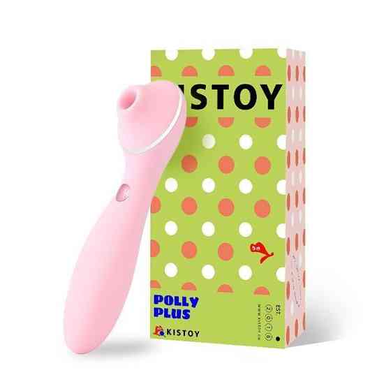Вакуумний вібратор KISTOY Polly Plus Pink Sex Aura Київ