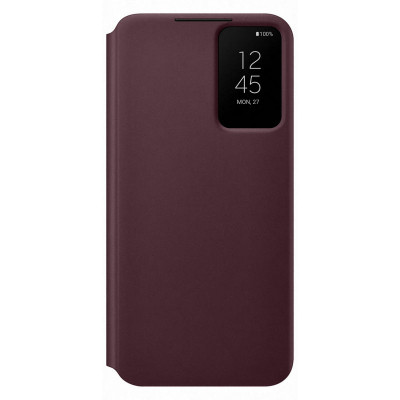 Чехол для мобильного телефона Samsung Smart Clear View Cover Galaxy S22 Plus Burgundy (EF-ZS906CEEGRU) Винница - изображение 1