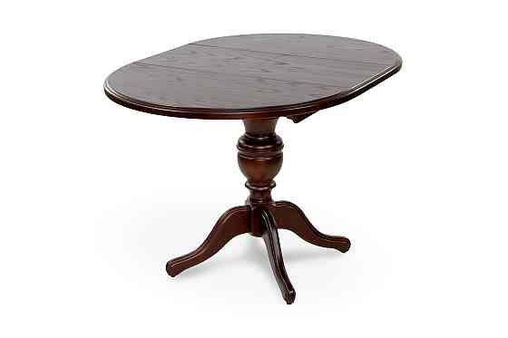 Стіл обідній Гермес Д=89 ( +38 ), т.горіх Киев