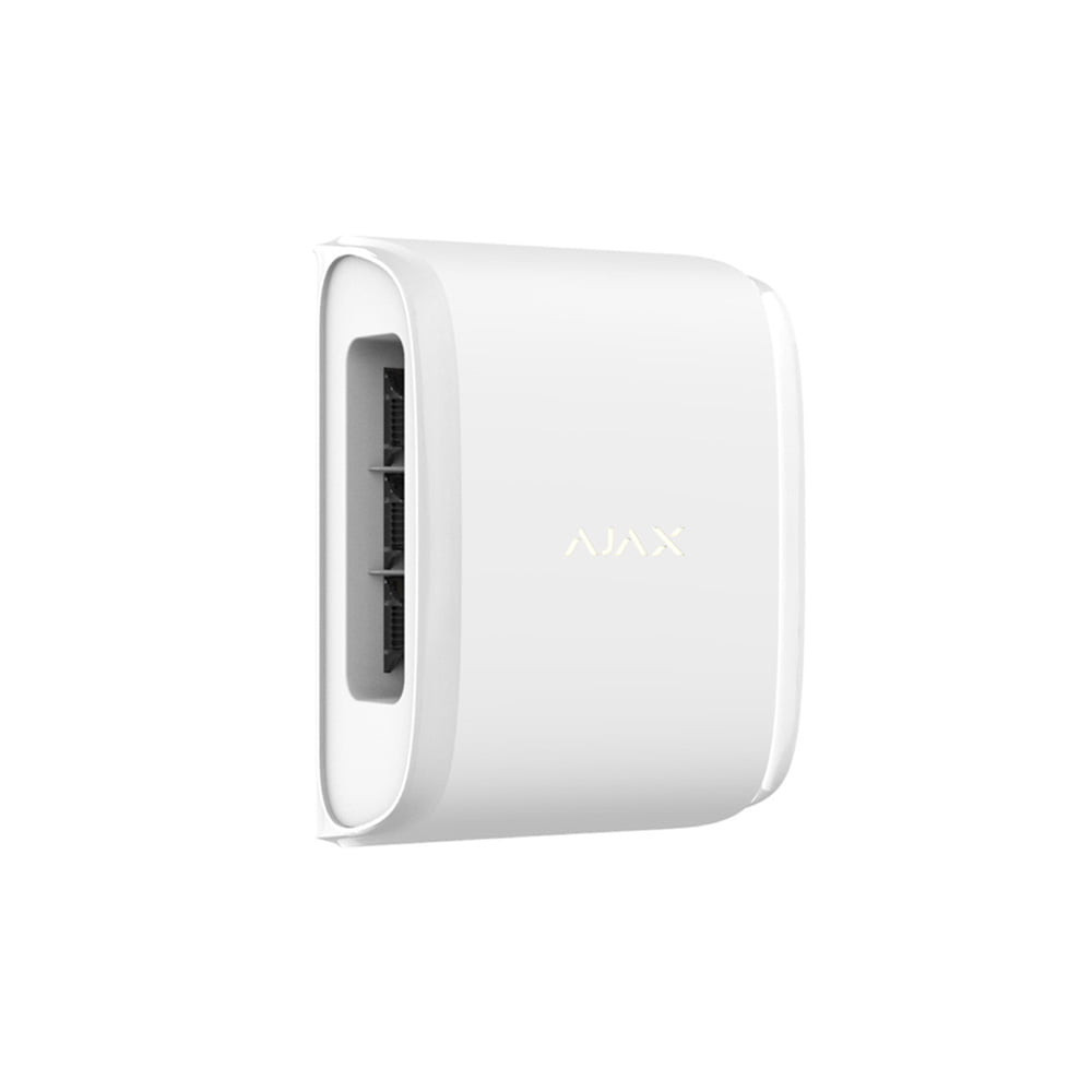 Бездротовий вуличний двонаправлений датчик руху типу «штора» Ajax DualCurtain Outdoor white Київ - фото 2
