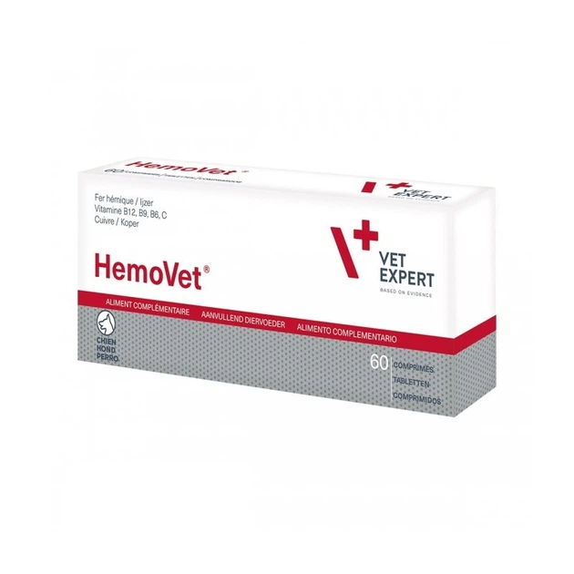 Добавка для собак проти анемії VetExpert HemoVet (ВетЕксперт ГемоВет) Запоріжжя - фото 1
