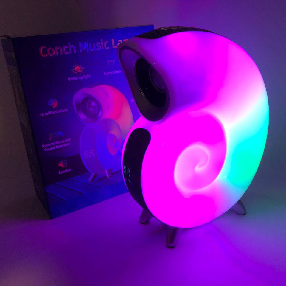 Лампа-нічник з годинником та бездротовою зарядкою, Світильник з бездротовою зарядкою RA-54 Львів - фото 11