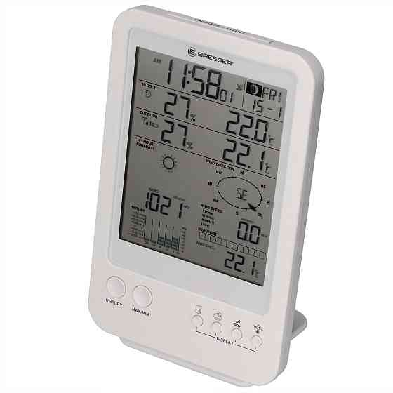 Метеостанція Bresser Weather Center 5-in-1 White (7002511) Киев