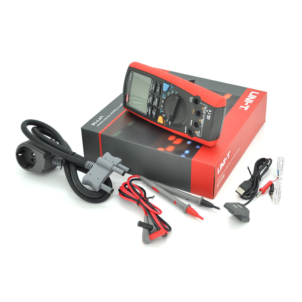 Мультиметр UNI-T UT71E Вимірювання: V, A), Ω, F, Hz, °C/°F, DUTY, 4-20мА, W (True RMS). Функції: Data Hold, Peak Hold, Min/Max, Київ - фото 3