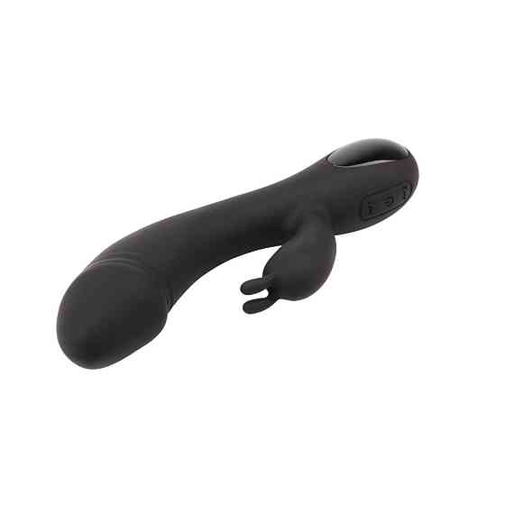 Вибратор кролик с электростимуляцией Chisa Fierce Euphoria Lust Electro Waves, черный Sex Aura Киев