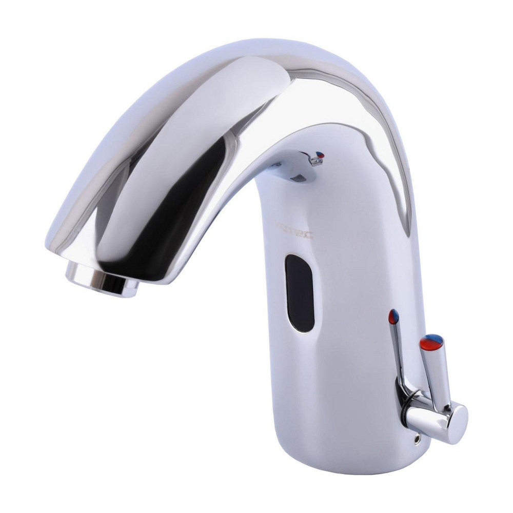 Змішувач сенсорний для умивальника HOTEC 19.112 DC/AC Hot/Cold з трансформатором Київ - фото 3